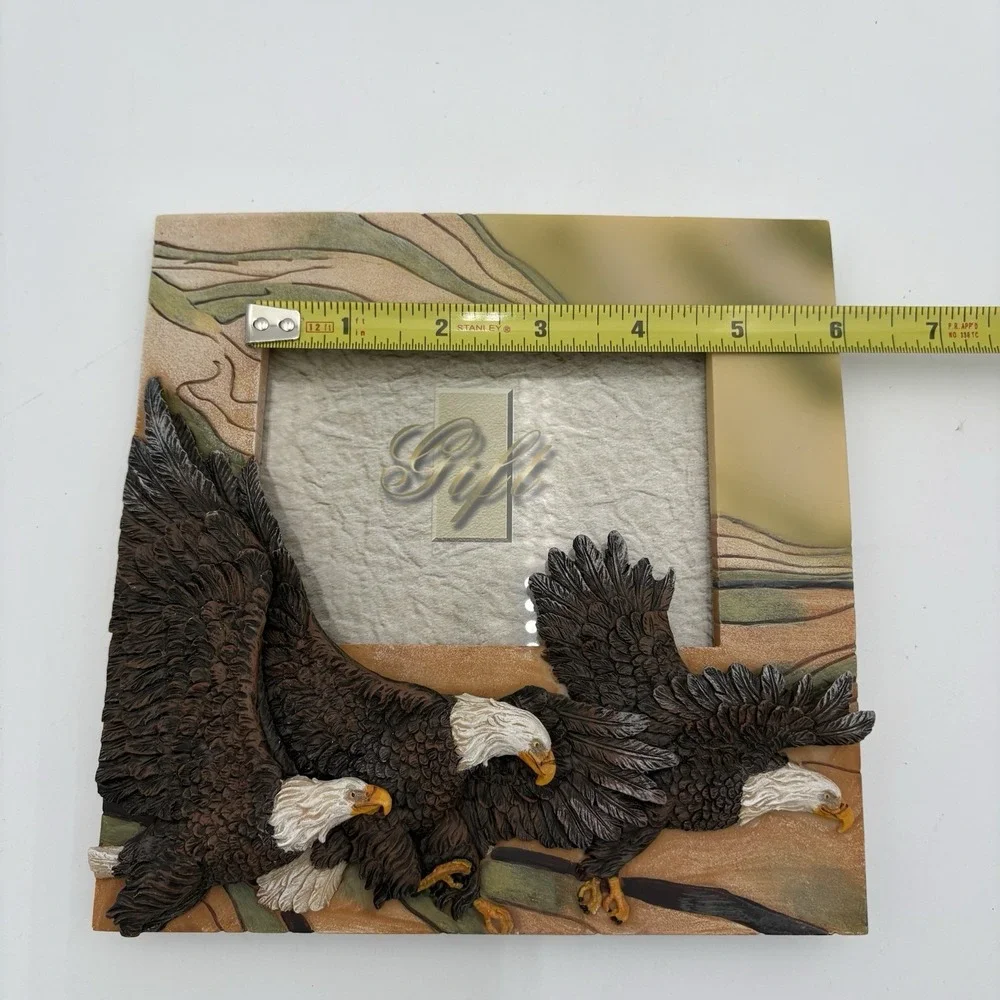 American Eagles 3D Photo Frame holds 3.5